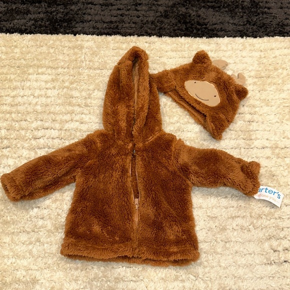 Other - Carters zip up jacket with hat